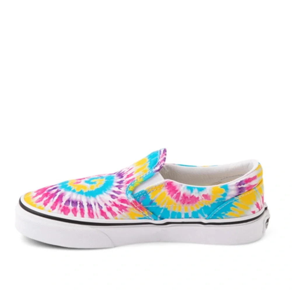 Vans Slip-On Skate Shoe - Unisex - Tie Dye - Picture 2 of 5